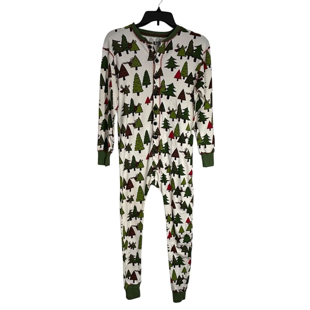 Lazy One Adult XS Holiday/Christmas Flapjack One Piece Pajamas Cabincore Cozy